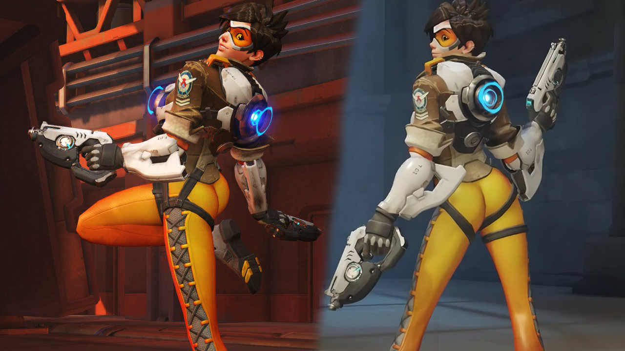 A POLÊMICA DA POSE SENSUAL DA "TRACER" EM "OVERWATCH"!