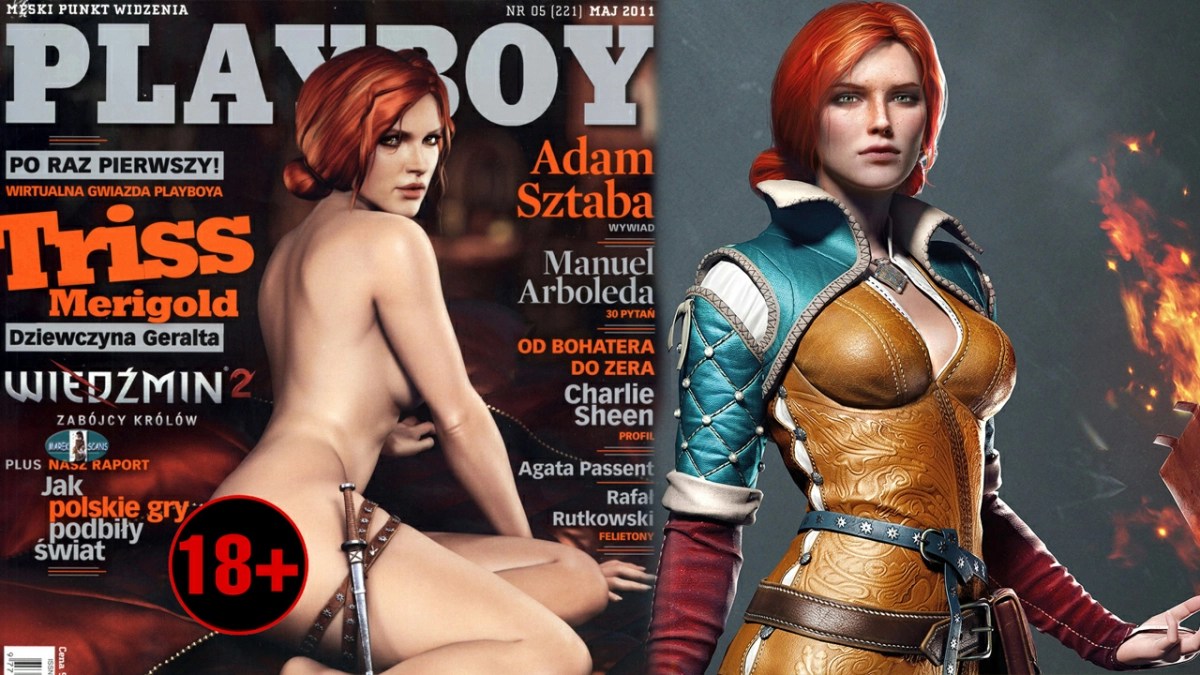 TRISS MERIGOLD NA PLAYBOY A FEITICEIRA MAIS QUENTE DE THE WITCHER (3)