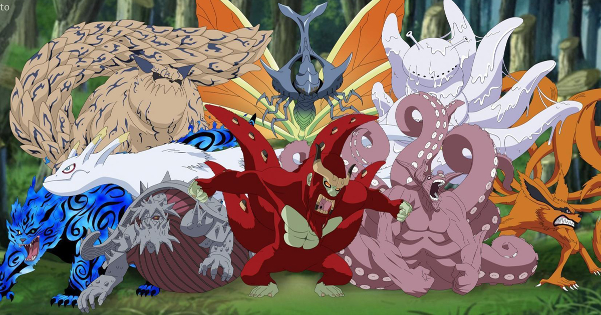 As 9 Bijuu de Naruto- História, Poderes e Jinchuurikis0000