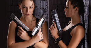 Cosplay de Lara Croft Ann Shakhovskaya0000