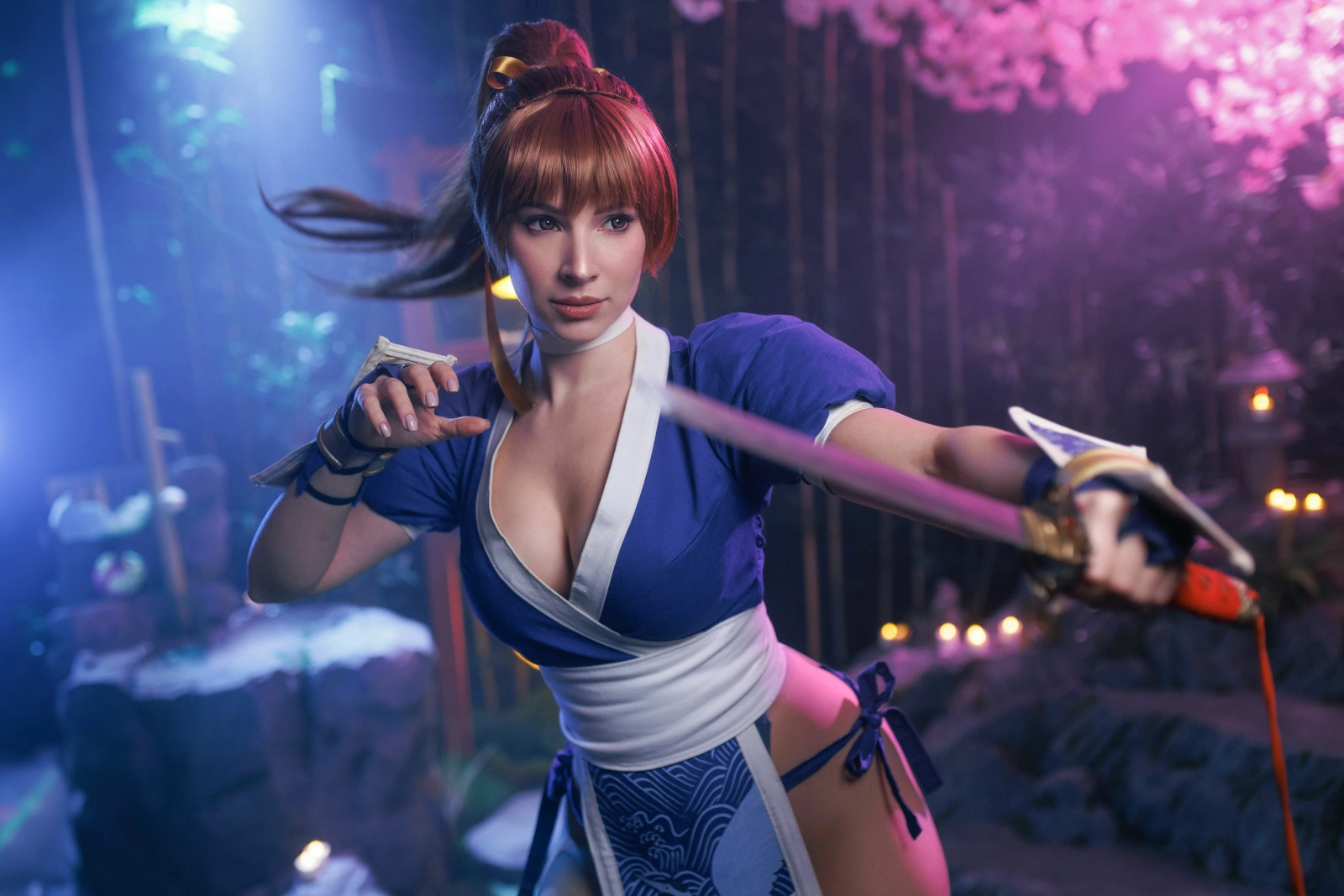Enji Night - Kasumi cosplay (2)